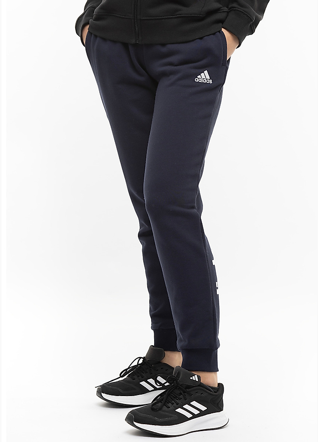 adidas Pantaloni pentru femei Essentials Linear French Terry Cuffed IC6869 adidas Pantaloni pentru femei Essentials Linear French Terry Cuffed IC6869