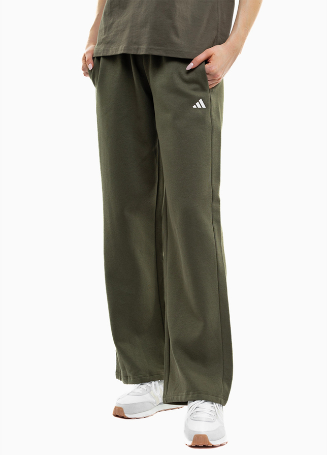 adidas Pantaloni pentru femei Essentials Small Logo Feel Cozy Open-Hem JI6054 adidas Pantaloni pentru femei Essentials Small Logo Feel Cozy Open-Hem JI6054