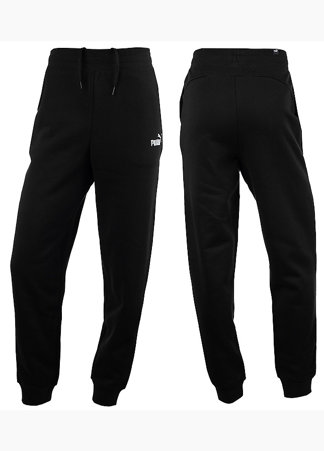 PUMA Pantaloni pentru femei ESS+ Embroidery High-Waist Pants FL 670007 01 PUMA Pantaloni pentru femei ESS+ Embroidery High-Waist Pants FL 670007 01