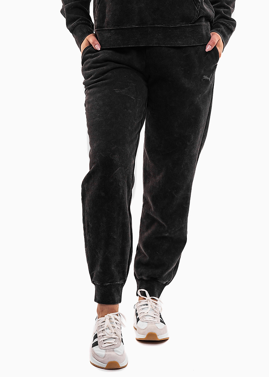 PUMA Pantaloni pentru femei ESS Elevated Comfort Wash Sweatpants 688104 01
