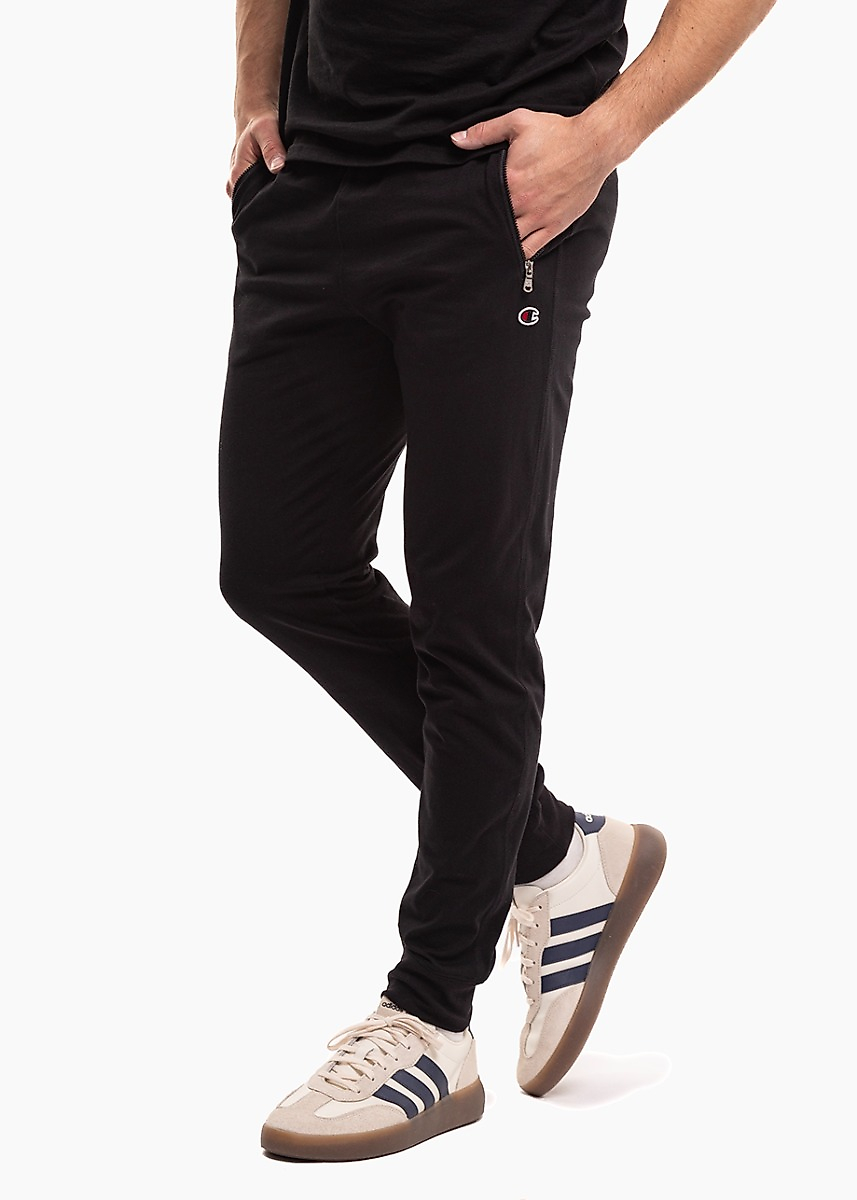 Pantaloni bărbătești Champion Rib Cuff Pants negru 220807 KK001