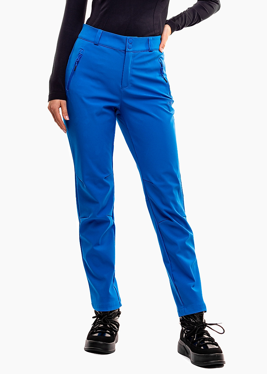 4F Pantaloni de trekking pentru femei Softshell FNK F0988 4FWAW25TFTRF0988 33S