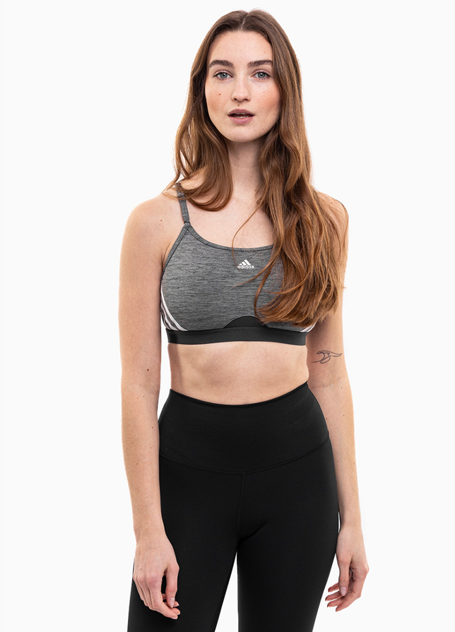 adidas Sutien sport Aeroreact Training Light-Support 3-Stripes Bra HC7870 adidas Sutien sport Aeroreact Training Light-Support 3-Stripes Bra HC7870