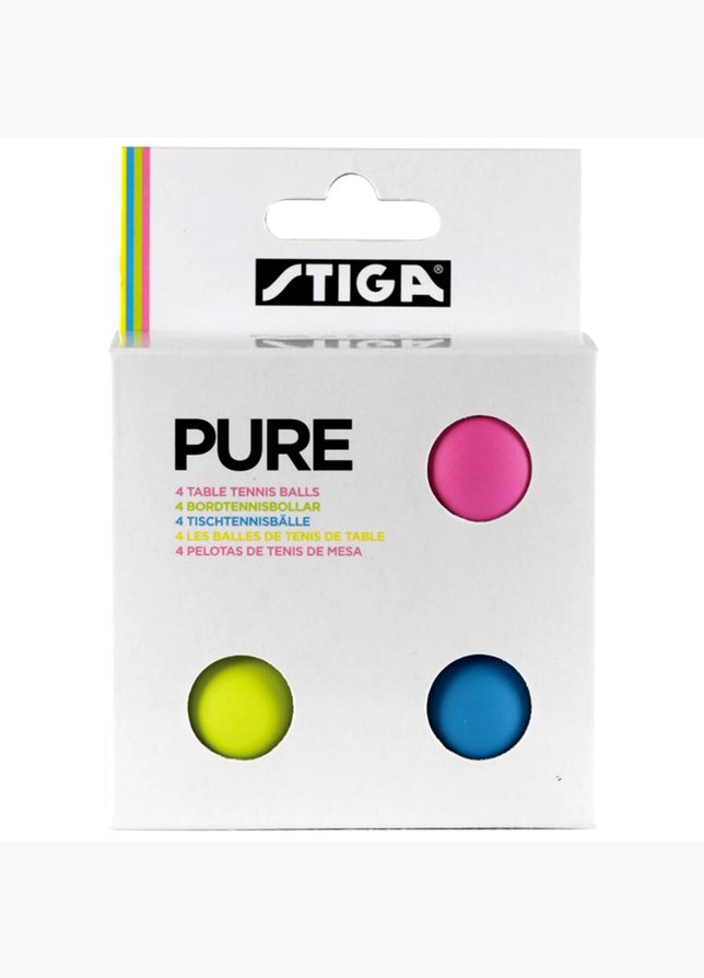 Stiga Mingi de tenis de masă Pure color 4p Stiga Mingi de tenis de masă Pure color 4p