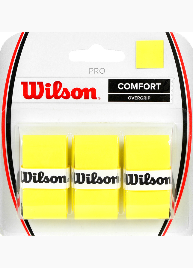Wilson Grip pentru rachetă Pro Comfort Overgrip 3p WRZ4014YE Wilson Grip pentru rachetă Pro Comfort Overgrip 3p WRZ4014YE